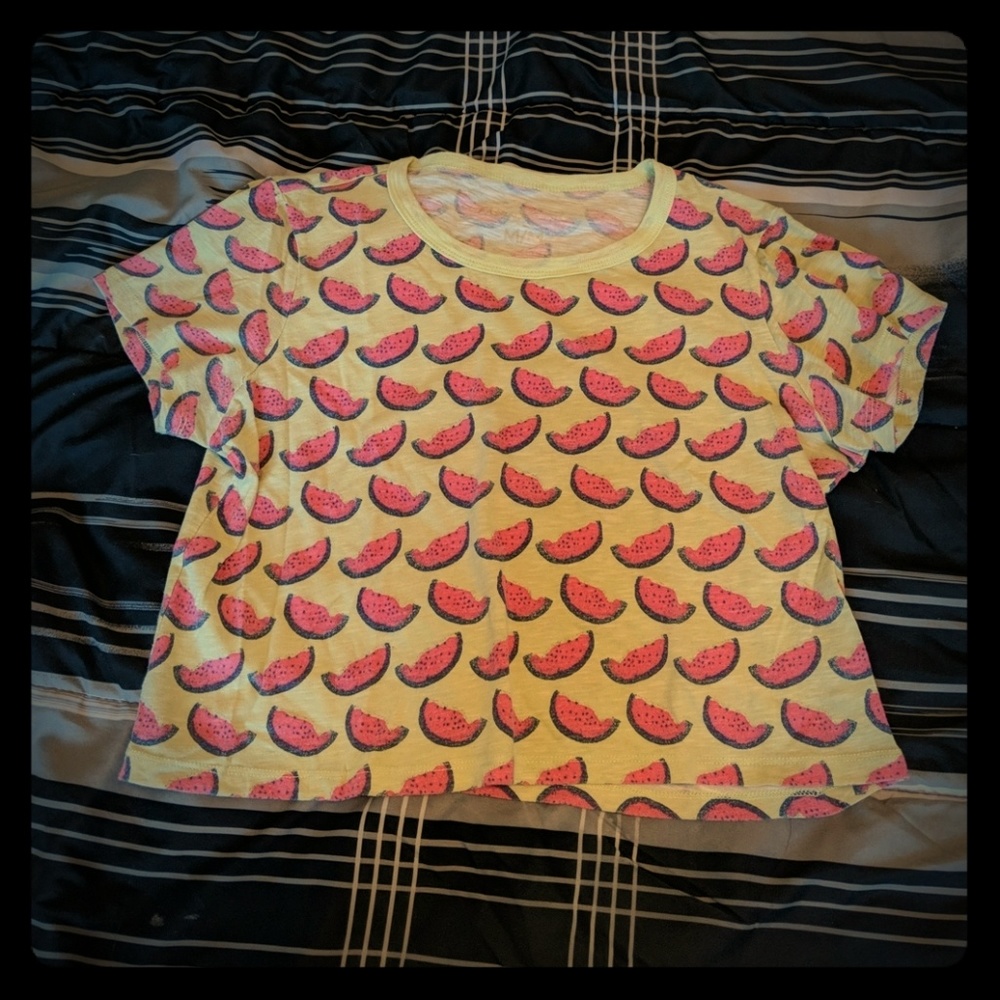 Watermelon crop top